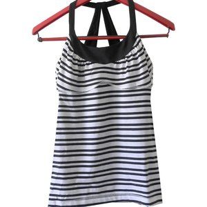 Lululemon Scoop Me Up Tank II Twin Stripe Top Sz 4